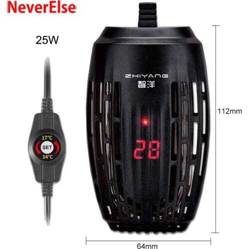 Aquarium Submersible Heater Rod Fish Turtle Tank LCD Display Digital Adjustable Water Constant Temperature Control Thermostat