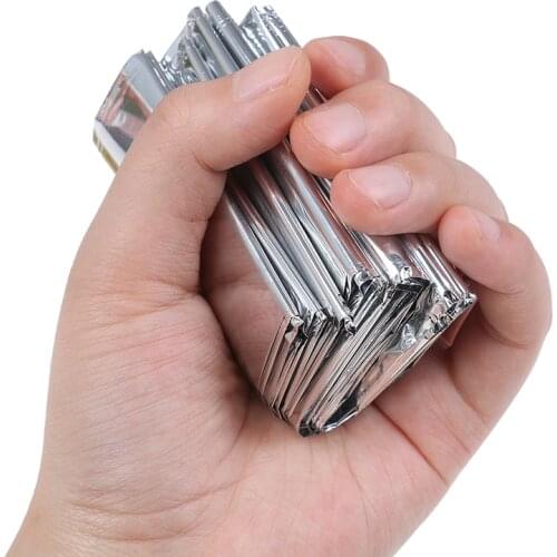 140 x 210cm 1pc Outdoor camping equipment Emergency Cold-proof Waterproof Blanket Tent Survival Rescue Camping Shelter