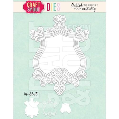 2021 AliliArts Metal Cutting Dies Decorative Frame diy Scrapbooking Photo Album Decorative Embossing PaperCard Crafts Die