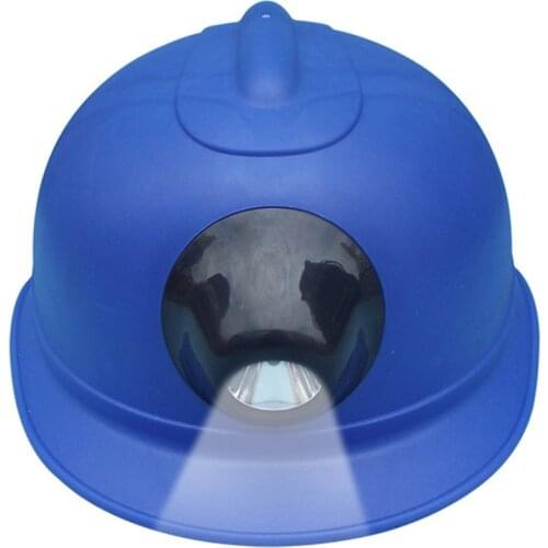 ABS Crash Helmet Rechargable Li Battery with light Lamp Headlight Work Safety Hard Hat Contruction Miner Head Protective Cap