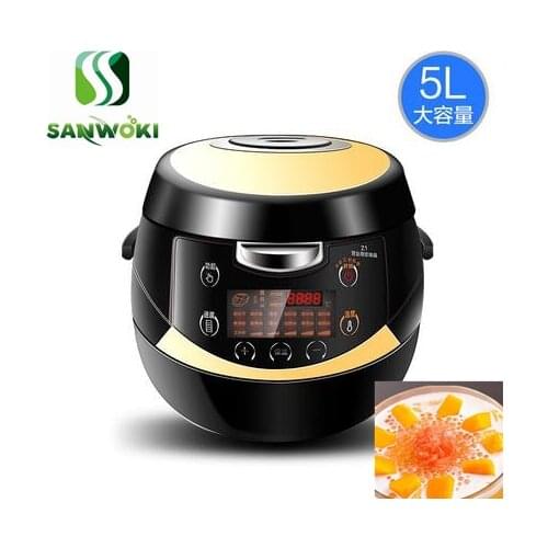 Automatic milk tea pearl cooker wok Milk tea shop red bean cooking pot tapioca pearl boiler pot electrical sago boiling machine