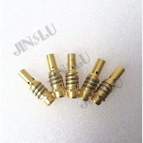Binzel or BW style 15AK Gas Nozzle Holder for MIG MAG Welding Torch 5 pcs For Mig Welder MIG-160 JINSLU