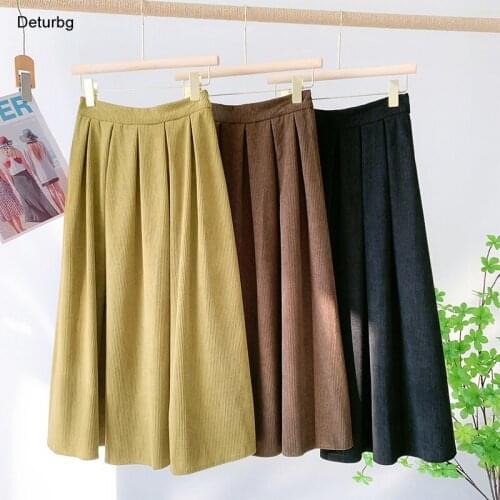 Deturbg Women's Pleated Skirts