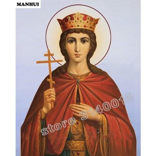 Diy daimond painting resin mosaic diamond painting full square drill diamond 3d cross stitch embroidery religion BEF001