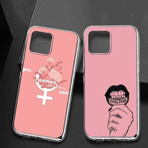 Feminist Feminism Power Phone Case For iphone 11 pro max case iPhone 11 12 pro XS MAX Mini 8 7 6 6S Plus X SE 2020 XR phone case