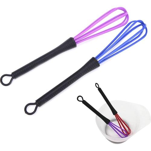 Hairdressing Dyeing Brush Stirrer Hair Coloring Mixer Plastic Hair Dye Color Brush DIY Salon Barber Hair Styling Tools