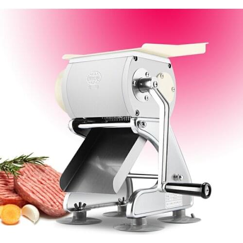 Household Multifunctional Vegetable Slicer Stainless Steel Manual Meat Slicer Thickness Adjustable Peeling And Dicing Machine