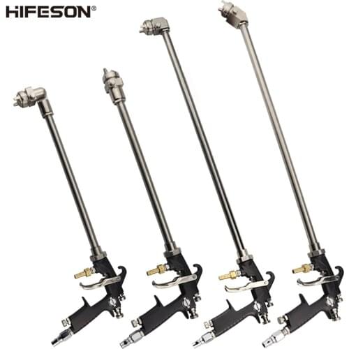Extension Rod 45/90/180/360 Degree Pneumatic Spray Gun 1.55MM Caliber Automobile Paint Tool Multi-angle Sprayer