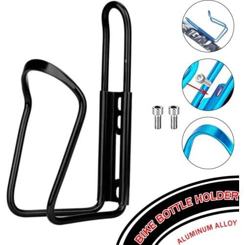 Aluminum Alloy Bicycle Water Bottle Holder Bike Cycling Drink Rack Cages for Mountain Folding Bike Cage