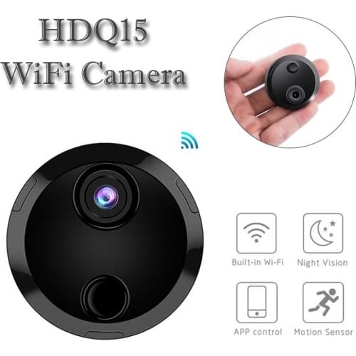 WiFi Mini Body Camera Micro Gizli Kamera Espion Small Night Vision Camcorder HD 1080P Video Voice Minicamara Wireless Tiny Cam
