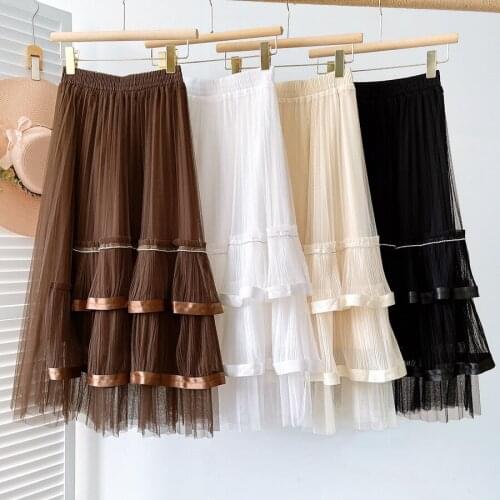 YUANYUANJYCO Women's Pleated Skirts