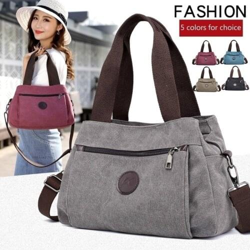 Women Canvas Bag Handbags for Women Shoulder Bags Messenger Bag Crossbody BagsTote Bag Large Capacity Bags for Women Work Bags