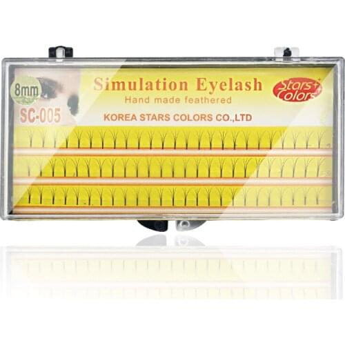 1pcs W Eyelashes 3D Natural False Eyelashes lashes Extension Makeup tools Fake Lashes Soft Mink Eyelashes Extension