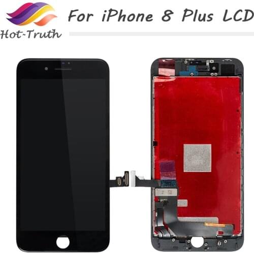 Hot-Truth 5PCS Screen For iPhone 8 Plus LCD Display Touch Screen Digitizer Assembly 100% No Spots Grade AAA LCD for iPhone 8plus