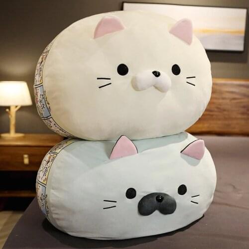 50cm New Super Soft Cats Plush Toy Stuffed Cartoon Animal Doll Chair Cushion Nap Pillow Sumikko Gurashi Toys Baby Children Gifts