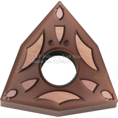 Authentic Lathe Hard Chip WNMG080402N-FA T3000Z Finish Carbide Inserts WNMG R0.2 Cutting Tool T2000Z Stopped Production Metal