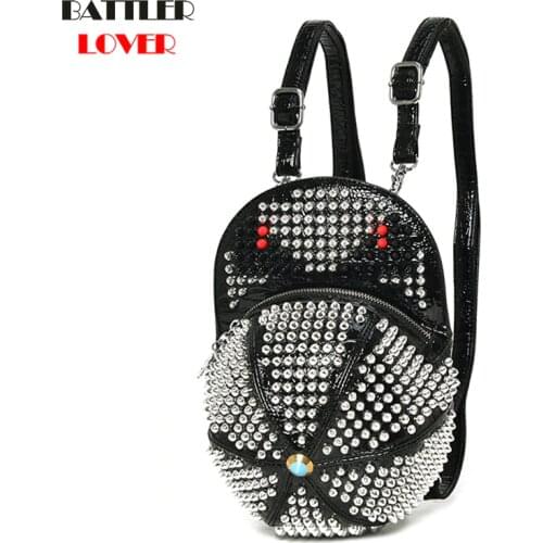 BATTLERLOVER Women's Backpacks With Rhinestones China