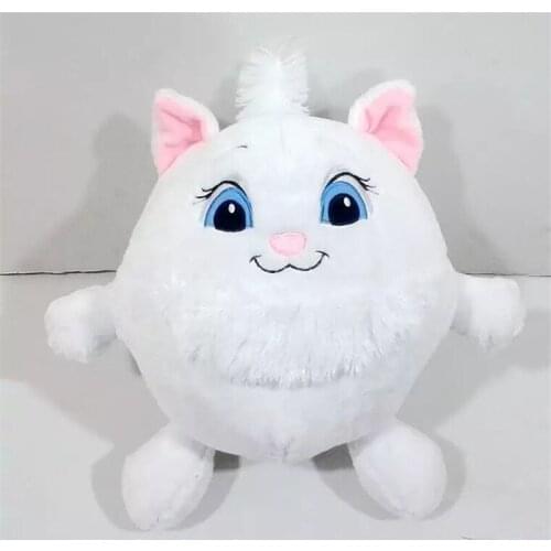 Disney The Aristocats Marie Cat 25cm Cartoon Animal Soft Stuffed Cotton Dolls Plush Peluche Toys For Kids Gifts