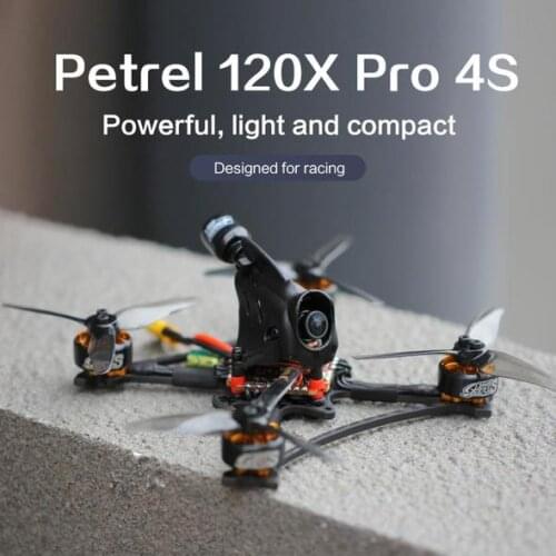 2021 NEW HGLRC Petrel 120X Pro Zeus25 AIO Zeus Nano VTX 350mW CADDX ANT 1404 KV4800 4S 3inch 120mm FPV Toothpick Drone