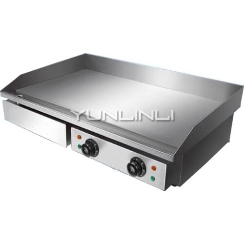 Commercial Electric Griddle Large Capacity Frying Equipment Teppanyaki Furnace for Steak/Fish/Chicken GH-820