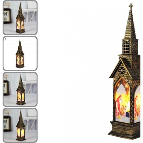 Tower Shape Lightweight Decorative Candle Tea Light Decor for Household