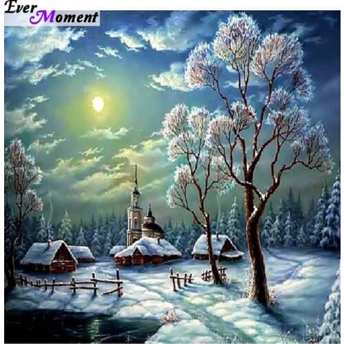 Diy diamond drawing scenic diamond cross stitch crystal square diamond sets unfinish decorative full diamond embroidery ASF263