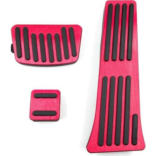 Non-Drilling Car Accelerator Fuel Brake Pedal Plate Pads Non-slip Covers For Kia Sportage 4 2016 2017 2018 2019 2020 Accessories