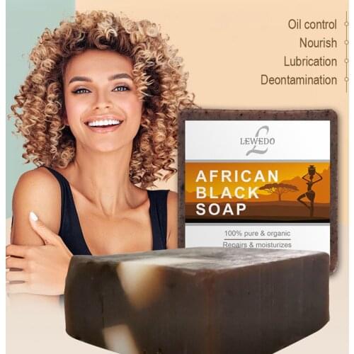 Newest LEWEDO Oil-control Facial Cleansing Soap Whitening Body Skin Care Soap Depth Replenishment Acne Treatment 100g Face Soap