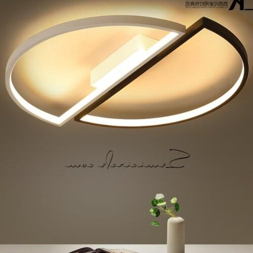 Modern Led Ceiling Lights with Remote Control Ceiling Lamp for Living Room Flush Mount Indoor Lighting Bedroom Kitchen Bathroom