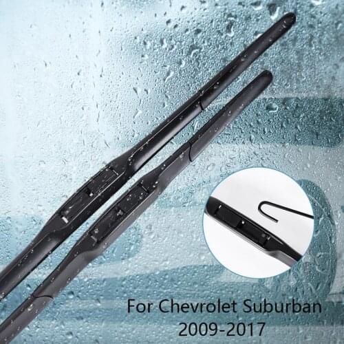 Wipers Blade ForChevrolet Suburban 2000 2001 2002 2003 2004 2005 2006 2007-2017Car Accessories For Auto Rubber Windscreen Wiper