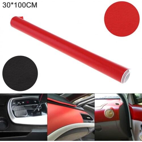 2 Colors 30x100cm PVC Automobile Interior Decoration Modification Sticker Fit for Car/Motorcycle/Electronic Product / Home