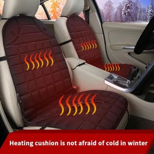 12V Universal Car Heated Seat Cushion Heated Seat Covers Seat Heater Warmer Adjustable Auto Heating Hot Pad Cushion