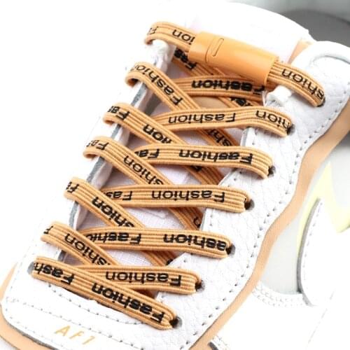 1 Pair 24colors Magnetic Shoelace Elastic Flats Sports Locking Shoelaces No Tie Shoes lace Kids Adult Sneakers Laces strings
