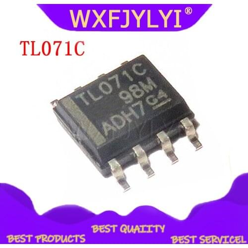 10PCS TL071C TL071 SOP-8 integrated circuit