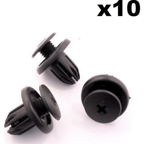 10x Bumper Clips for Rover 45, MG ZS and Honda vehicles