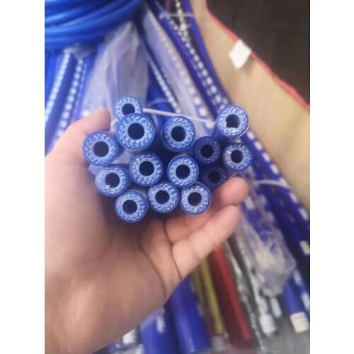 Universal ID:6mm 8mm 9mm 10mm 12mm 13mm 14mm Turbo Straight Silicone Coolant Hose 1Meter Length Intercooler Pipe Black/Blue