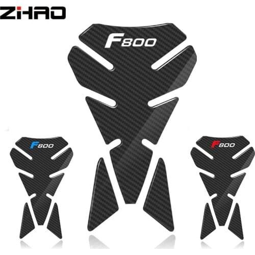 3D Carbon Fiber Motorcycle Fuel Tank Pad Cover Protector Decal Stickers For BMW F800GS F800GT F800R F800S