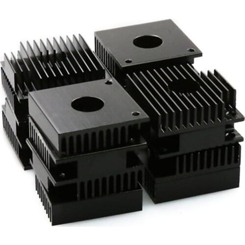 5pcs 3d printer parts Makerbot MK7 / MK8 40*40*11mm Heatsink Cooling Fin Aluminum Heat Sink Extruder Motor