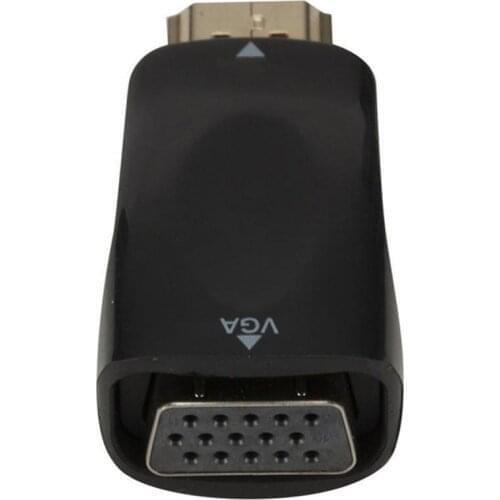 Hdmi Compatible To Vga Adapter With Audio Cable Converter Video 1080P HD 2K For PS4 PC TV AV Box Computer Laptop Tablet Xiaomi