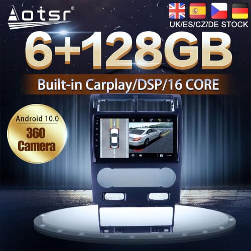 Android 10 128G For Ford Mondeo 3 2000 - 2007 Car DVD GPS Navigation Auto Radio Stereo Video Multimedia Player HeadUnit No 2din