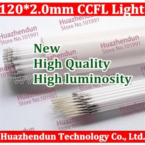 Free shipping Supper Light CCFL 120 mm * 2 mm LCD Backlight Lamp 20pcs/lot backlight lamp tube