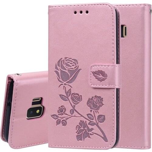 Flip Wallet Case For Samsung Galaxy J2 Core Leather Phone Case On For Samsung J2 Core J260F J260 J 2 SM-J260F J2core Case Cover