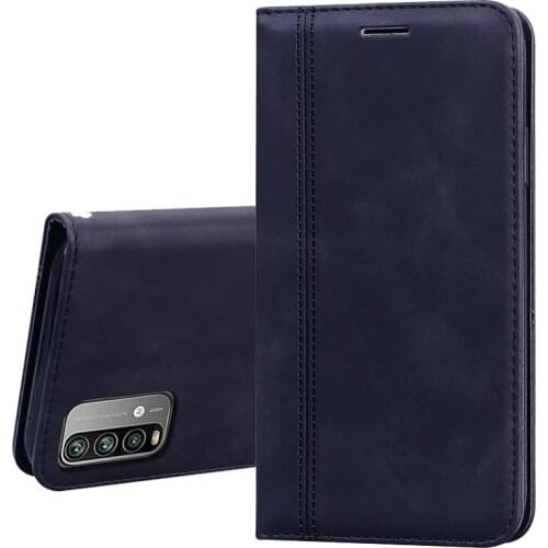 Business Case for Xiaomi Poko X3 Pro Poco F3 X3 NFC M3 Mi 11i 11X 10T Pro Lite Leather Cover for Redmi Note 10 Pro 9T 5G 9S Etui