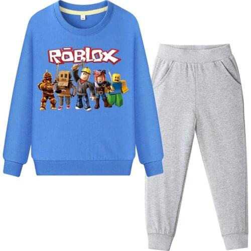 Girls Long Sleeve Children Set Animals Kids Boy Suits Boys Clothing Sets Printed Cotton Sweater Outfit