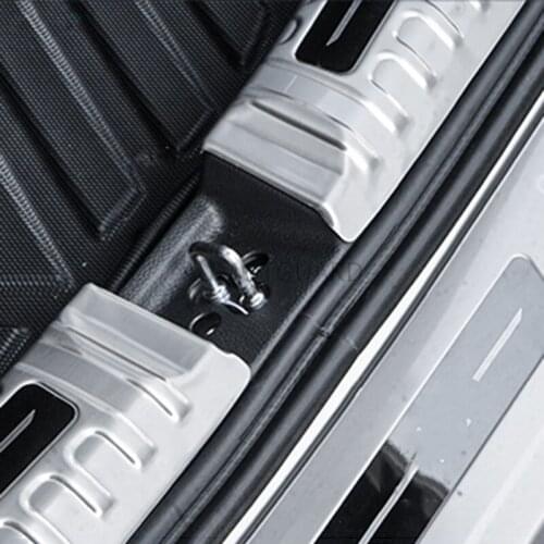 For Honda Fit 2021 Four-generation GR9 Stainless Steel Rear Guard Modification Door Sill Boot Guard