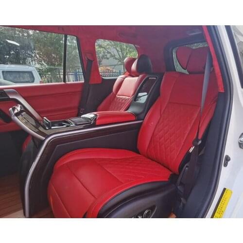 For NISSAN PATROL V8 XE SE Luxury Electric Adjustable Pilot Seat for Modified Aviation Seat Upgrade kit center armrest box