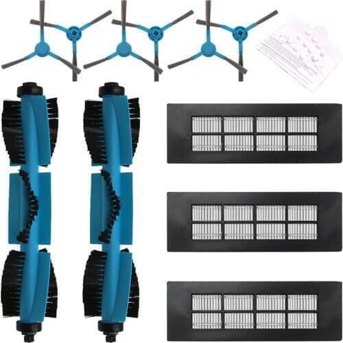 HEPA Roller Brush For Conga 3090 Series Side Brush Mop Cloth Water Tank Filter Vacuum Cleaner Parts Accessories