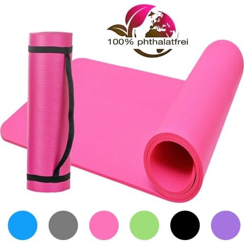 Yoga Mat Yoga Fitness Mats Closed-Cell Foaming Body Non-slip Pilates Exercise Mat Workout Fitness Equipment for Home Gym