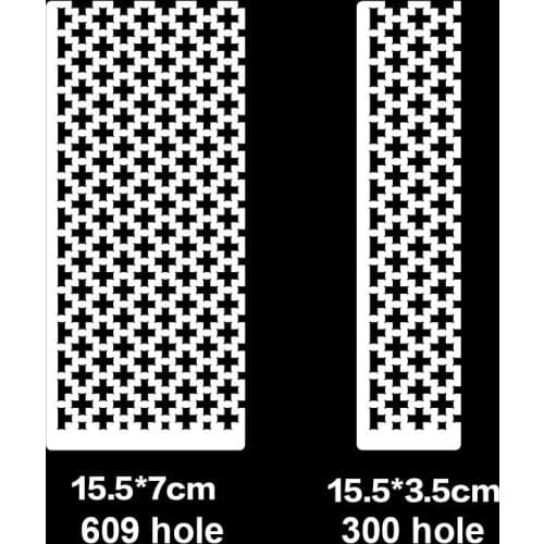 390/609 hole Diamond Painting Tools Mesh Ruler Square Drill Drawing Ruler Diamond Embroidery accessory