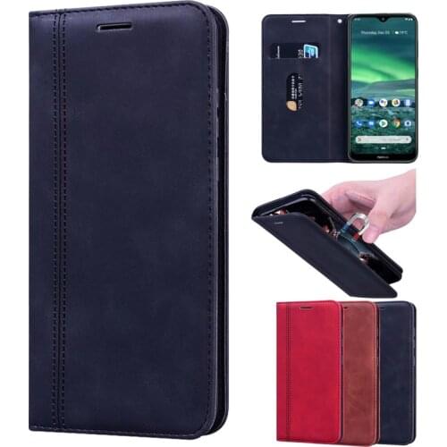 Phone Magnet Case For Nokia 2.3 Protective Flip Cover PU Leather Case Nokia 2.3 Protector Shell Wallet Funda Capa Bag